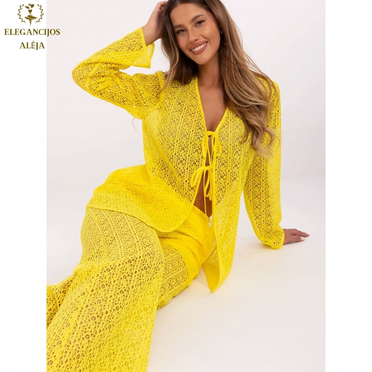 Tøjsæt, gul, model 211251 3 Tøjsæt, gul, model 211251 3