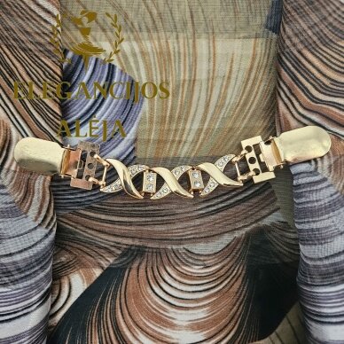 Cardigan Clip with Rhinestones 2