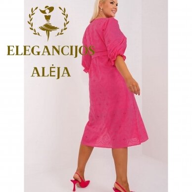 Abito taglie comode, rosa, modello 182287 2