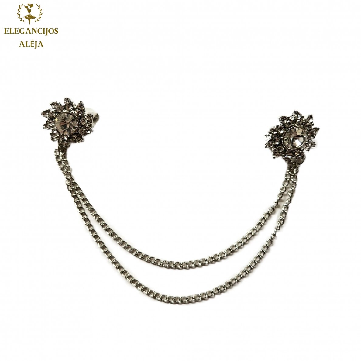 Brooch Flowers with Rhinestones Brooch Flowers with Rhinestones
