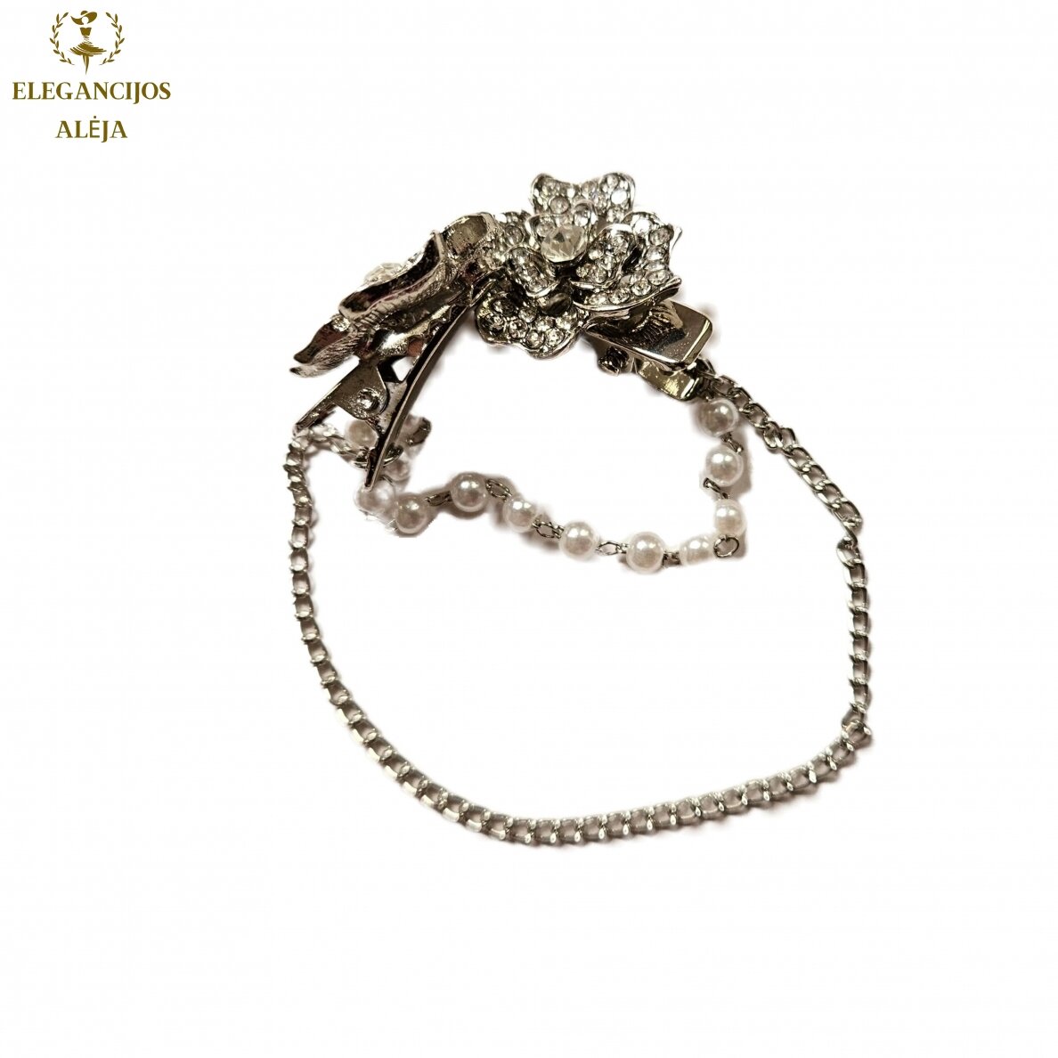 Brooch Clip with Rhinestones 1