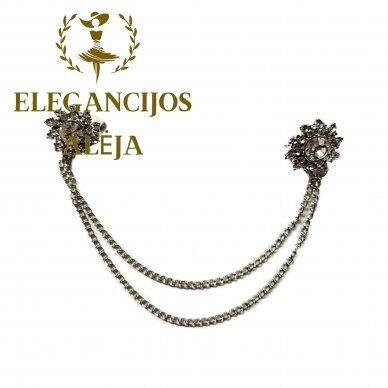 Brooch Flowers with Rhinestones Brooch Flowers with Rhinestones