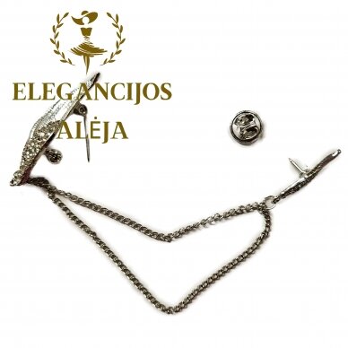 Brooch Wings with Rhinestones 1