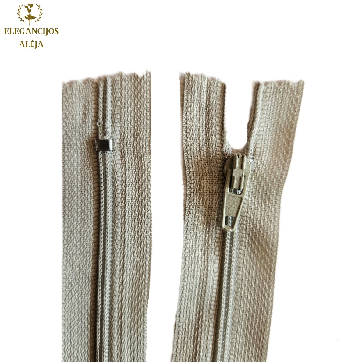 Fecho de espiral No. 3, não separável, 22 cm