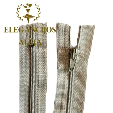 Fecho de espiral No. 3, não separável, 22 cm