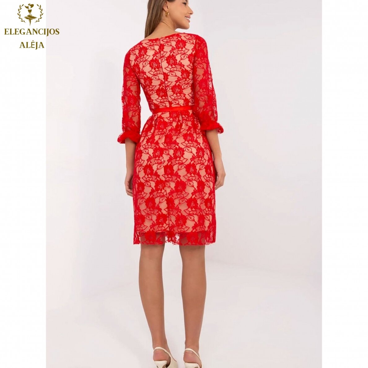 Abito da sera, rosso, modello 209715 1 Abito da sera, rosso, modello 209715 1
