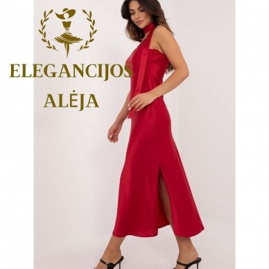 Abito da sera, rosso, modello 201955 2